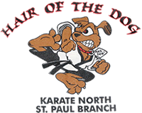 Karate North - hair of the dog image (made by Eric Howell)